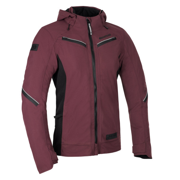 Oxford Oxford mondial street d2d ws jkt plum